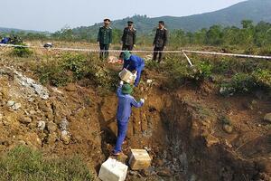 Thanh Hóa: Tiêu hủy trên 20 khẩu súng, gần 600 viên đạn, vật liệu nổ là vật chứng các vụ án