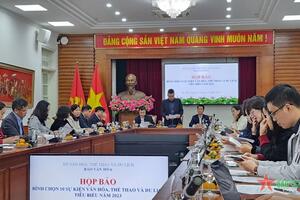 Bình chọn 10 sự kiện văn hóa, thể thao và du lịch tiêu biểu năm 2023