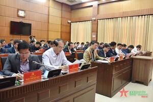 Điện Biên: Lấy phiếu tín nhiệm đối với các đồng chí Bí thư, Phó bí thư, Ủy viên Ban Thường vụ Tỉnh ủy