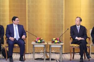 Thủ tướng Phạm Minh Chính tiếp Hội nghị sĩ hữu nghị Nhật – Việt