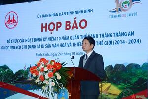 Nhiều hoạt động kỷ niệm 10 năm di sản Tràng An được UNESCO ghi danh