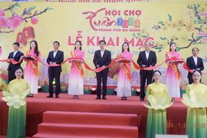 250 gian hàng tham gia Hội chợ xuân Đà Nẵng 2024