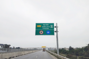 Cao tốc Mai Sơn - QL45 chính thức được chạy tối đa 90km/h