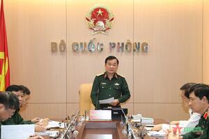 Rà soát công tác chuẩn bị tổ chức Giao lưu hữu nghị quốc phòng biên giới Việt Nam - Trung Quốc lần thứ 8