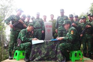 Đồn Biên phòng tỉnh Hà Giang và Cao Bằng ký kết công tác hiệp đồng năm 2024