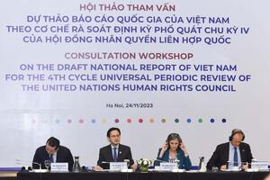 Việt Nam chuẩn bị đối thoại về Báo cáo quốc gia về bảo vệ và thúc đẩy quyền con người theo cơ chế UPR chu kỳ IV