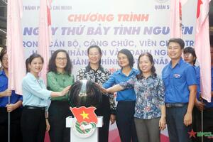 TP Hồ Chí Minh triển khai thiết thực chương trình “Ngày thứ Bảy tình nguyện”