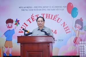 Thủ tướng: Dành nhiều nguồn lực hơn để làm tốt công tác chăm sóc, giáo dục, bảo vệ trẻ em