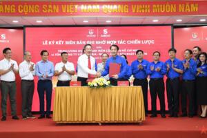 Trung ương Đoàn và SABECO ký thỏa thuận hợp tác ở 3 lĩnh vực