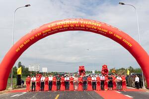 An Giang: Khánh thành tuyến nối QL91 và tuyến tránh TP. Long Xuyên hơn 2.100 tỷ đồng