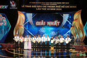 Trao 61 giải thưởng Giải Báo chí TP Hồ Chí Minh lần thứ 42