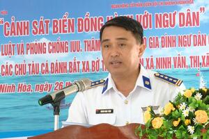 Hải đoàn 32 tổ chức Chương trình “Cảnh sát biển đồng hành với ngư dân”
