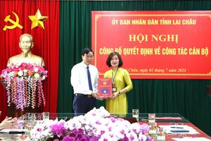 Lai Châu: Công bố quyết định bổ nhiệm Phó Giám đốc Sở Giáo dục và Đào tạo