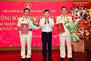 2 tân Phó Viện trưởng Viện kiểm sát nhân dân TP. Hồ Chí Minh là ai?