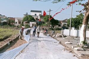 Ý Yên nỗ lực xây dựng nông thôn mới nâng cao, kiểu mẫu