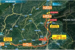 Đẩy nhanh tiến độ thực hiện dự án cao tốc cửa khẩu Hữu Nghị - Chi Lăng
