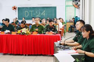 Huy động cả hệ thống chính trị thực hiện nhiệm vụ diễn tập