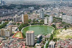 Mục sở thị khu đất vàng Giảng Võ được mang đi góp vốn chưa tới 8 triệu đồng/m2