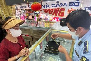 TP. Hồ Chí Minh: Điểm danh loạt cửa hàng kinh doanh vàng vi phạm
