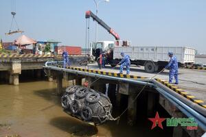 Bộ tư lệnh Vùng Cảnh sát biển 1 chủ động ứng phó bão số 3