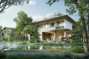 Thiết kế đắt giá những căn biệt thự khoáng nóng tại Ecovillage Saigon River