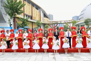 Khánh thành Cung thiếu nhi Hà Nội chào mừng kỷ niệm 70 năm Ngày Giải phóng Thủ đô