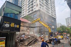 Hà Nội: Tất cả hộ dân đã đồng thuận bàn giao mặt bằng mở rộng phố Nguyễn Tuân