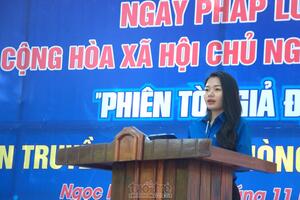 Tổ chức "Phiên tòa giả định" xử lý vi phạm về ma túy