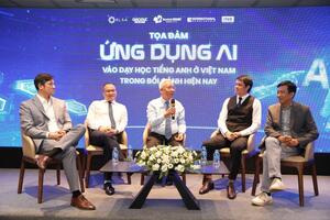 Chuyên gia bàn luận về ứng dụng AI vào dạy tiếng Anh trực tuyến