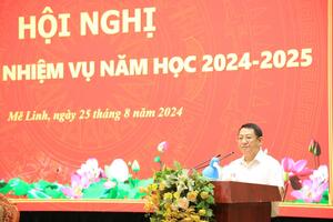 Huyện Mê Linh đầu tư mạnh mẽ cơ sở vật chất giáo dục