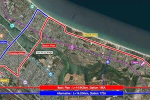 Đà Nẵng kêu gọi đầu tư dự án Đường sắt đô thị tuyến sân bay Đà Nẵng - biển Mỹ Khê-Depot