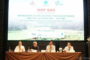Quảng Nam: Hội nghị quốc tế về Du lịch nông thôn của UN Tourism sẽ diễn ra từ 9 – 11/12