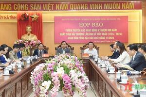 Nhiều hoạt động kỷ niệm 300 năm Ngày sinh Hải Thượng Lãn Ông Lê Hữu Trác