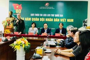 Giới thiệu tài liệu lưu trữ quốc gia 80 năm ngày thành lập Quân đội Nhân dân Việt Nam