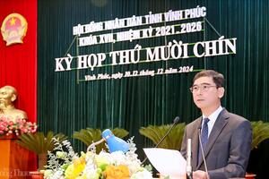 Vĩnh Phúc: Giải ngân vốn đầu tư công năm 2024 đạt khoảng 96%