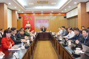 Lào Cai họp bàn công tác chuẩn bị khánh thành 3 dự án tái thiết khu dân cư