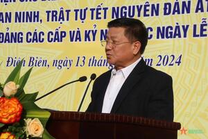 Công an tỉnh Điện Biên ra quân cao điểm trấn áp tội phạm