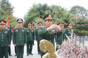Quân ủy Trung ương, Bộ Quốc phòng dâng hoa, dâng hương tại Khu di tích Quốc gia đặc biệt ATK