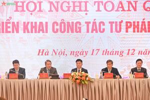 Bộ Tư pháp tổ chức hội nghị toàn quốc triển khai công tác tư pháp năm 2025