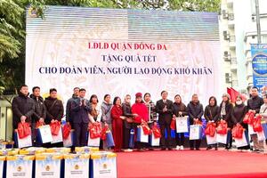 Đa dạng các hoạt động chăm lo Tết cho người lao động