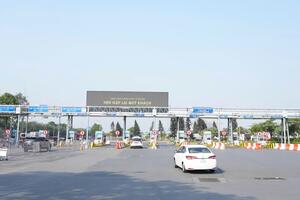 Áp dụng tất cả các làn thu phí không dừng ra, vào sân bay Nội Bài