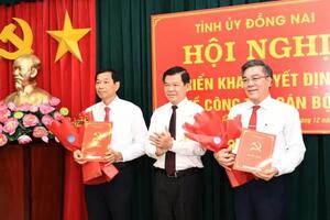 Đồng Nai: Ông Võ Văn Phi làm Bí thư huyện Long Thành