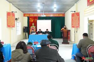 Xã Thượng Phùng (Mèo Vạc, Hà Giang) xây dựng khu vực biên giới vững mạnh, toàn diện