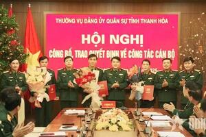 Thanh Hoá có tân Phó Chính ủy Bộ Chỉ huy quân sự
