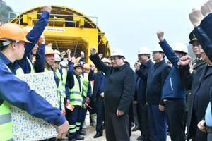 Thủ tướng Phạm Minh Chính thị sát, kiểm tra tình hình thi công Dự án cao tốc Đồng Đăng - Trà Lĩnh