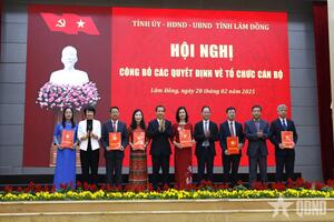 Lâm Đồng công bố thành lập các sở mới và trao quyết định bổ nhiệm cán bộ