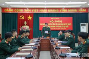 Quân khu 2 giao nhiệm vụ cho lực lượng tham gia hoạt động gìn giữ hòa bình Liên hợp quốc