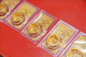 Giá vàng hôm nay (chiều 21-2): Giá vàng SJC giảm nhẹ