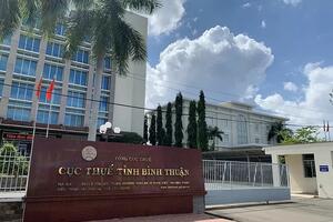 Bình Thuận: Địa ốc Hoàng Quân và loạt doanh nghiệp nợ thuế