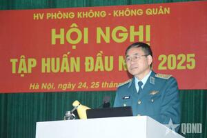 Học viện Phòng không-Không quân khai mạc tập huấn cán bộ đầu năm 2025
